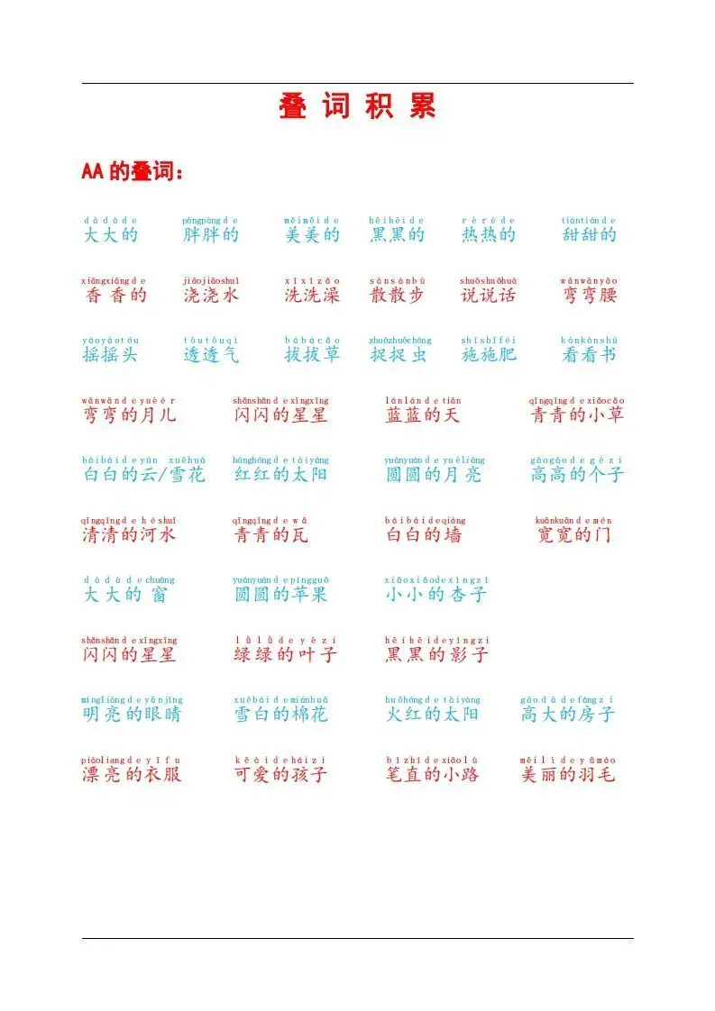 叠词积累-方舟智库