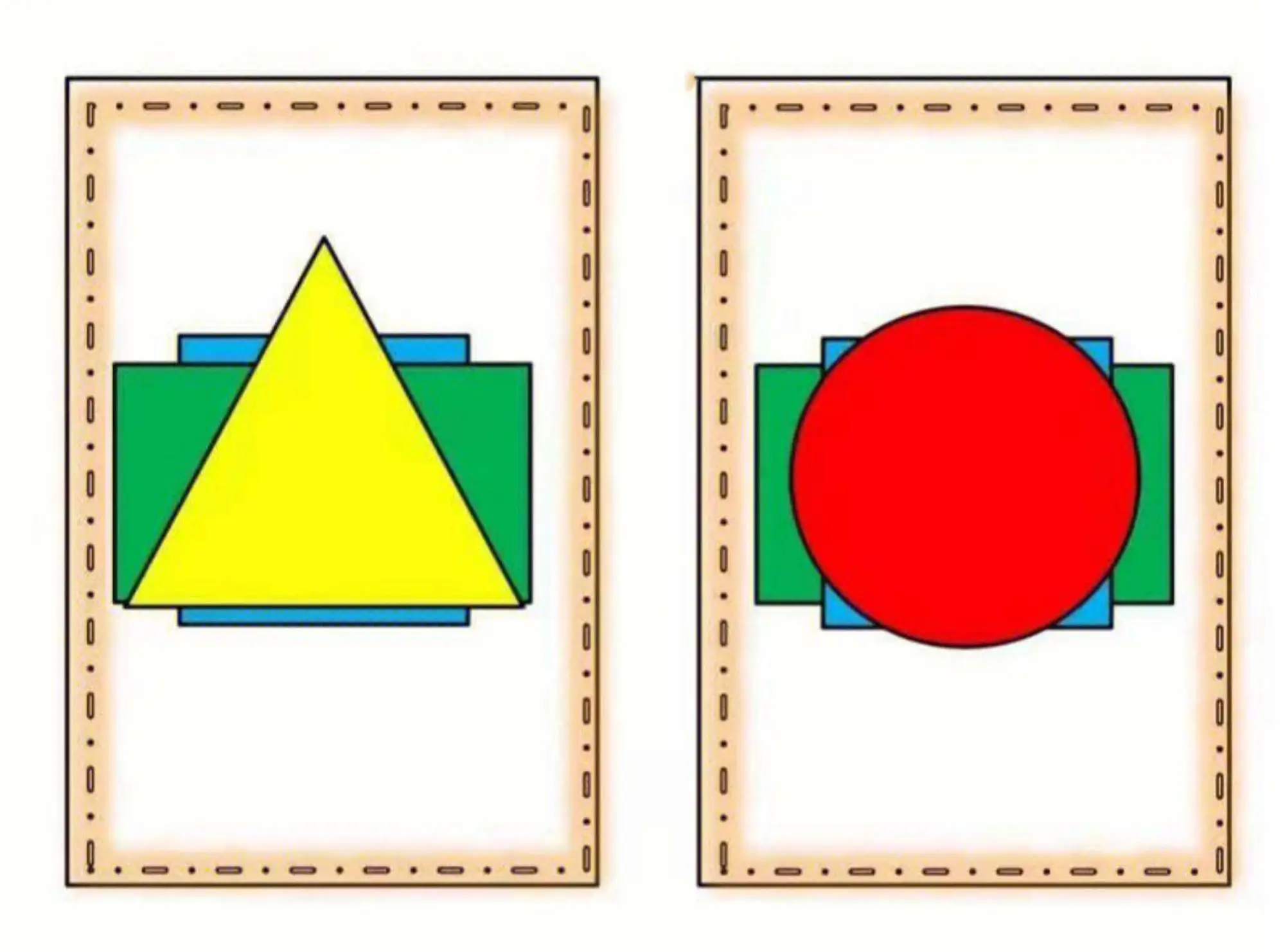 图形叠叠乐（小中班益智区）-方舟智库